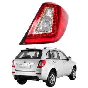 Lanterna Traseira Lifan X60 2013 Até 2016 Com Led Com Soquete Lado Direito Passageiro